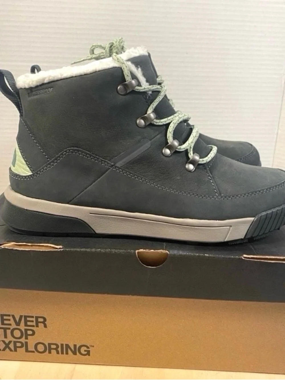 The North Face Sierra Mid Lace Waterproof Boots Winter Snow Boots Size 7 New!